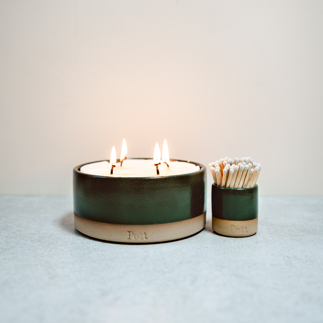 The Limited Edition Holly Grand Candle Set with Hyde and Hare