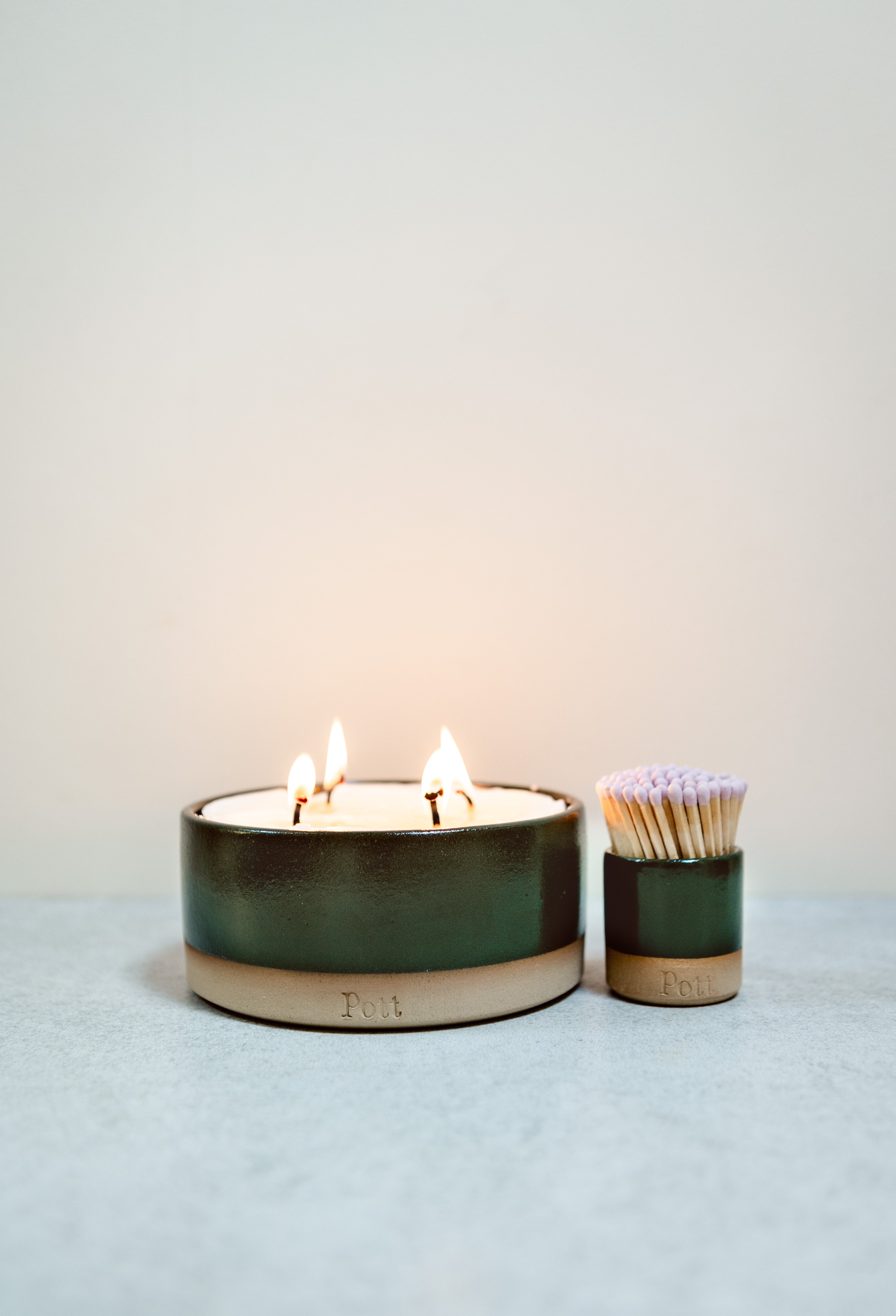 The Limited Edition Holly Grand Candle Set with Hyde and Hare